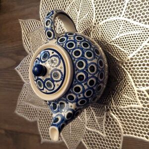Polish Pottery Teapot
